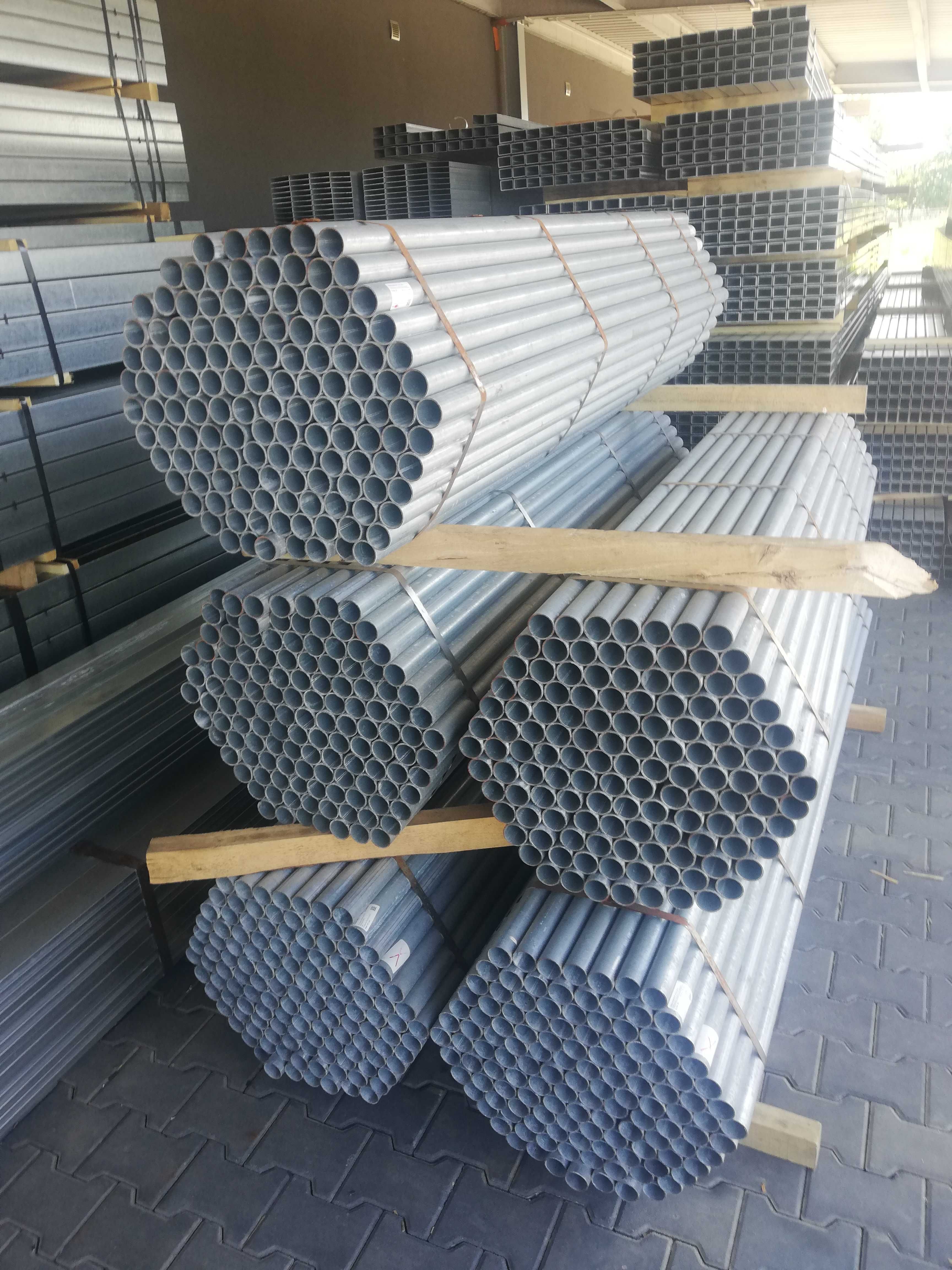 Słupek do siatki fi 42,4 płot ogrodzenie L-2300