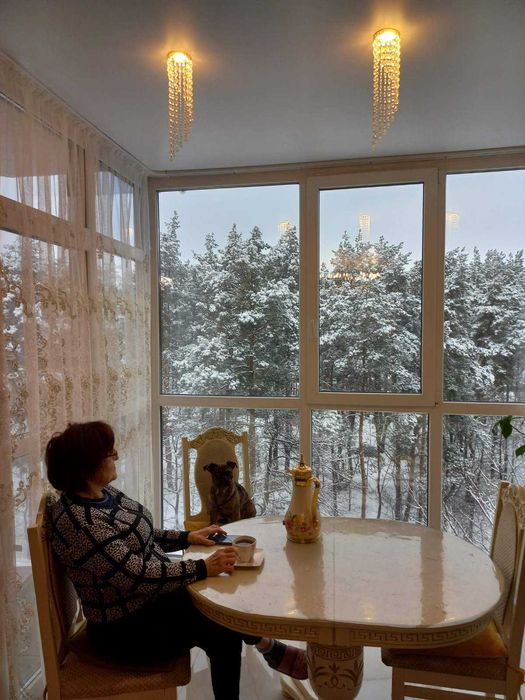 Євро 3к на Прорізній з видом на фонтан . Довгострокова оренда