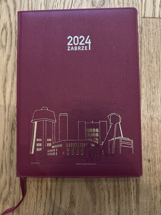 Almanach, kalendarz Zabrzański 2024 rok, nowy A4