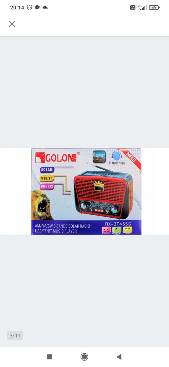Radio 3w1 ...NOWE