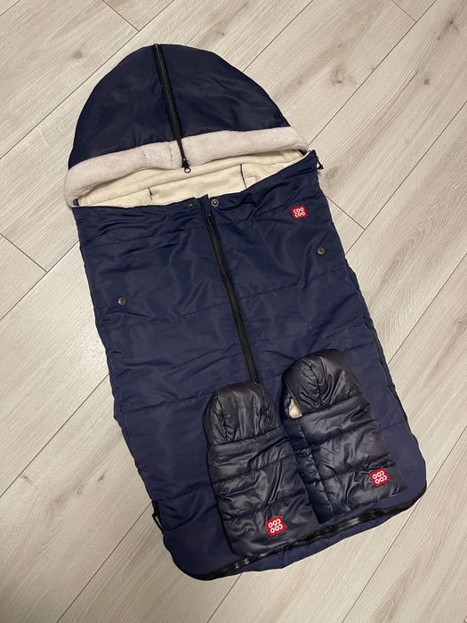 Конверт в коляску от 0 до 3 лет с муфточками