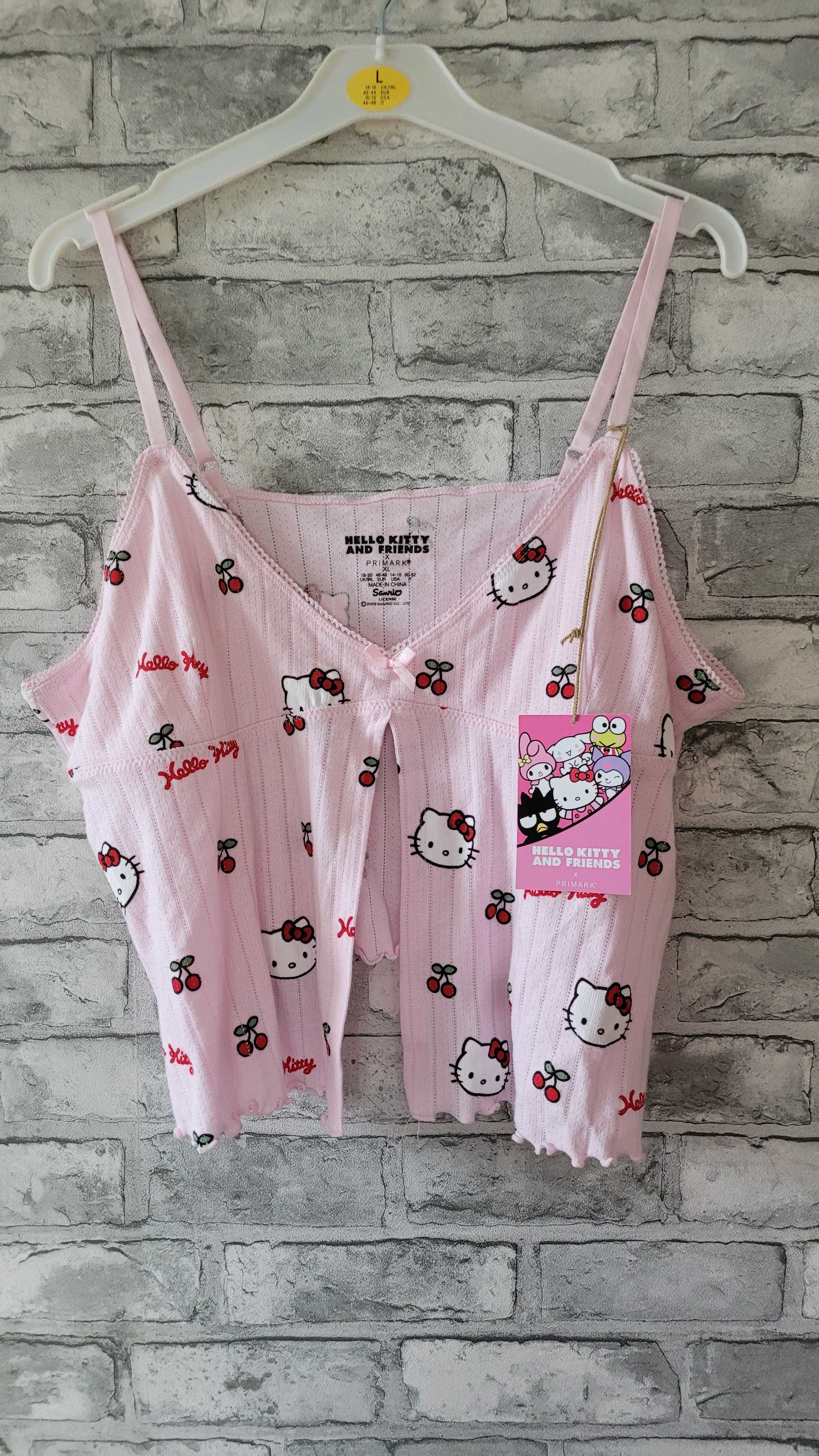 Piżama letnia z bawełny Hello Kitty PRIMARK