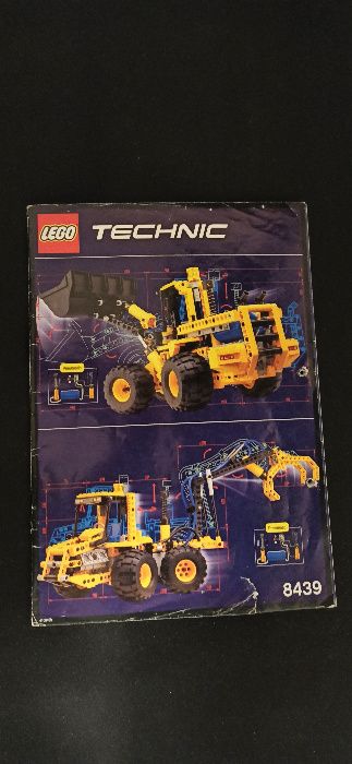Lego Technic 8439 Ładowarka Pneumatic Front Loader