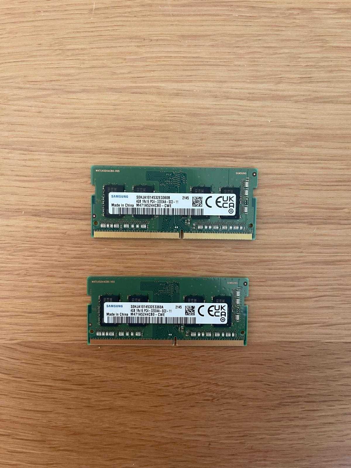 Memória RAM Samsung DDR4 2x4GB (8GB) - 3200MHz SODIMM