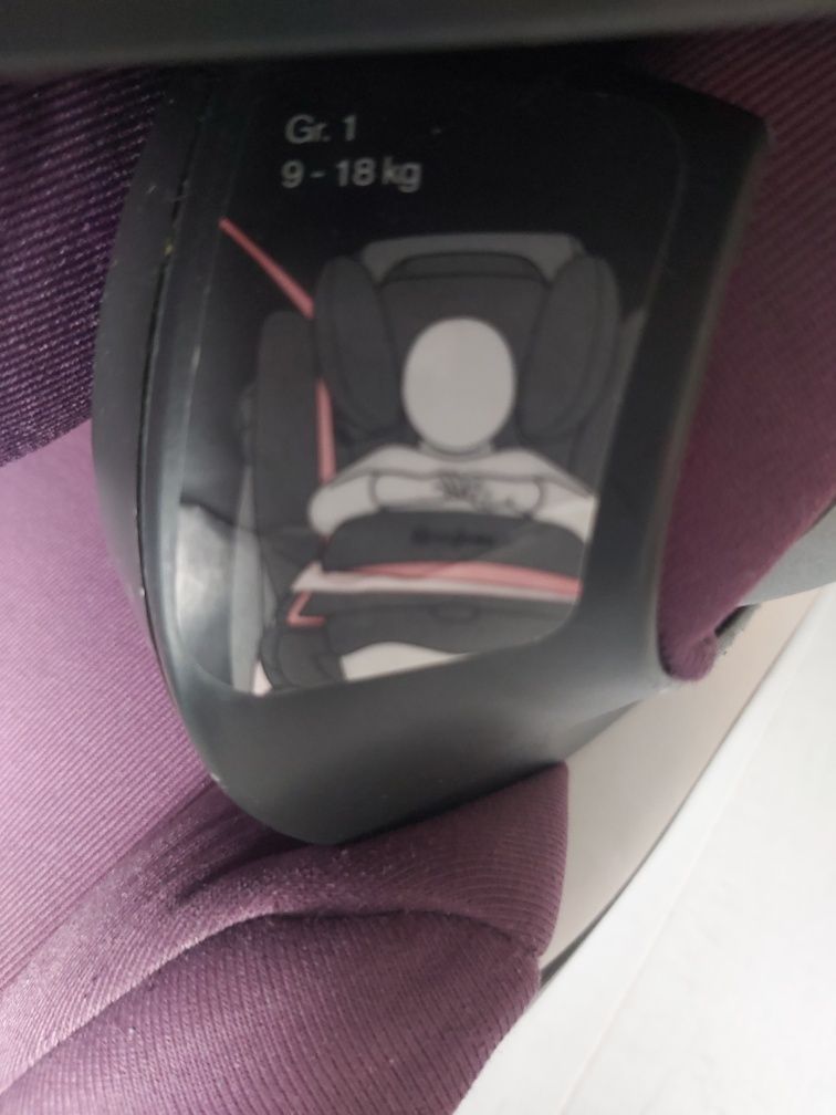 Cybex Pallas M-Fix Fotelik Samochodowy 9-36kg Princess Pink Różowy