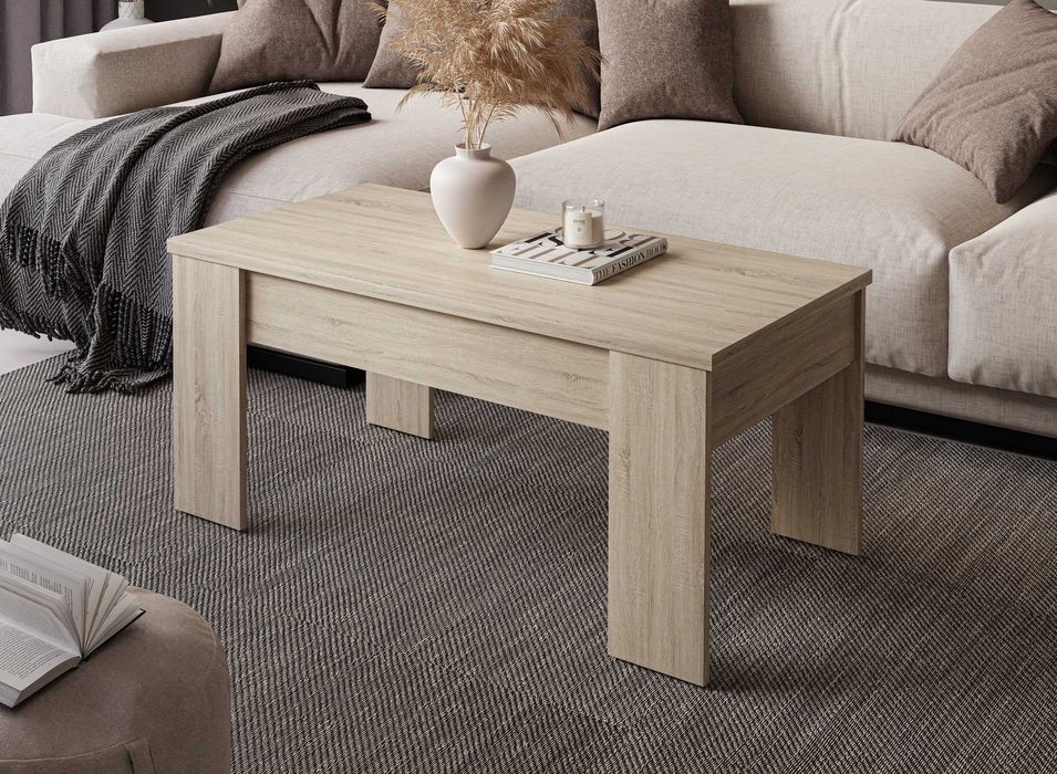 (dąb nelson lub dąb ceniza) Nowe ławy z podnoszonym blatem