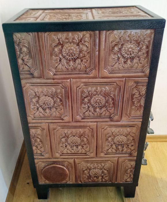 Piec kaflowy koza płyta kocioł