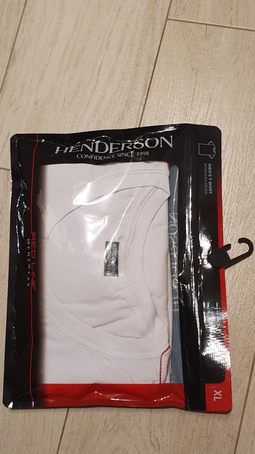 Koszulka Henderson RED LINE 18731 biała roz. XL