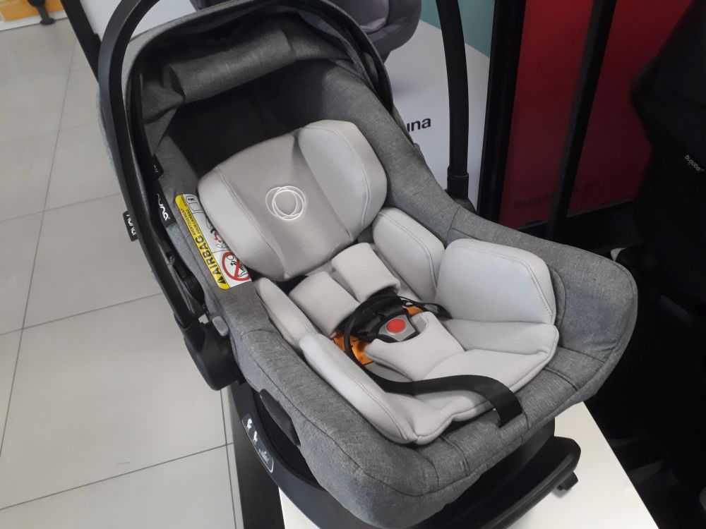 Fotelik Bugaboo Turtle Air grey + Baza 360 - eksp
