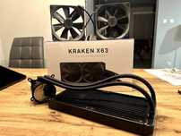 Chłodzenie NZXT Kraken x63 2x140mm