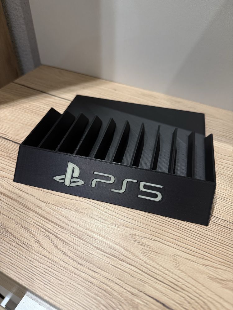 Stojak podstawka na gry Ps5 Napis fluorescencyjny