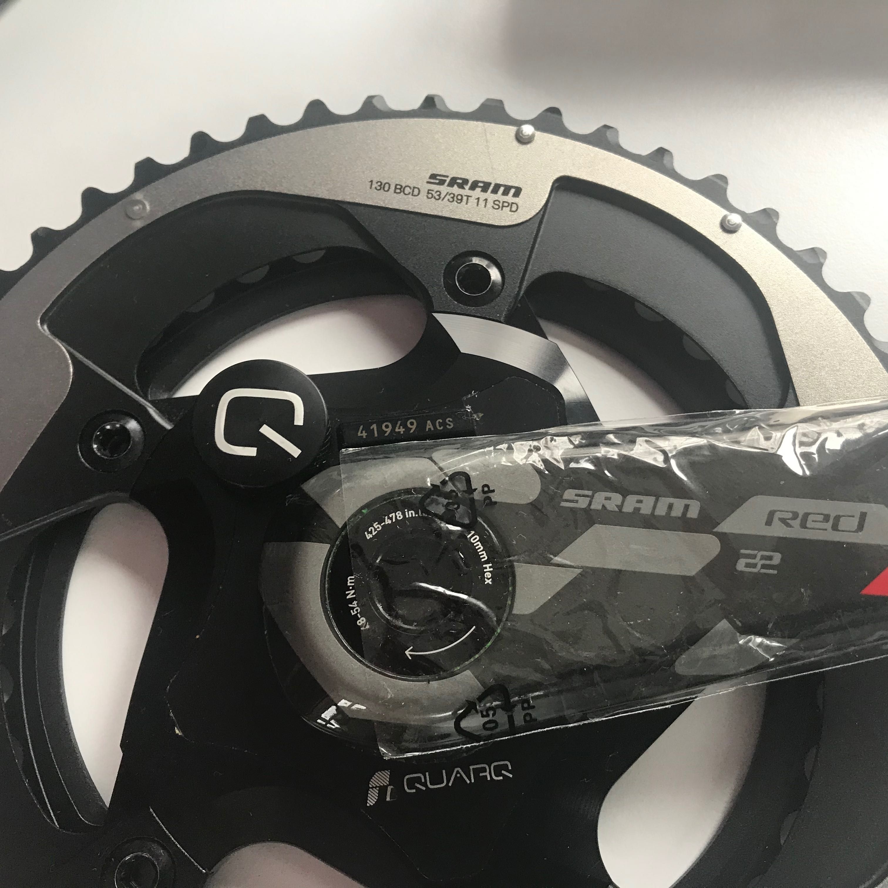 Miernik mocy Quarq Nowy.Korba Sram Red