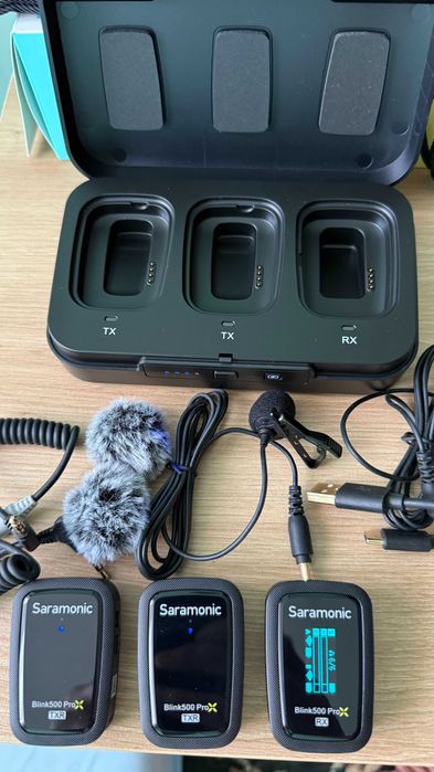 Mikrofony Bezprzewodowe Saramonic Blink 500 ProX B2R Stan idealny
