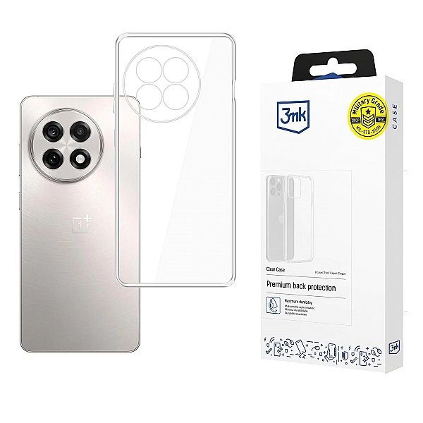 Etui 3mk Clear Case na OnePlus 13R/ACE 5 - przezroczyste