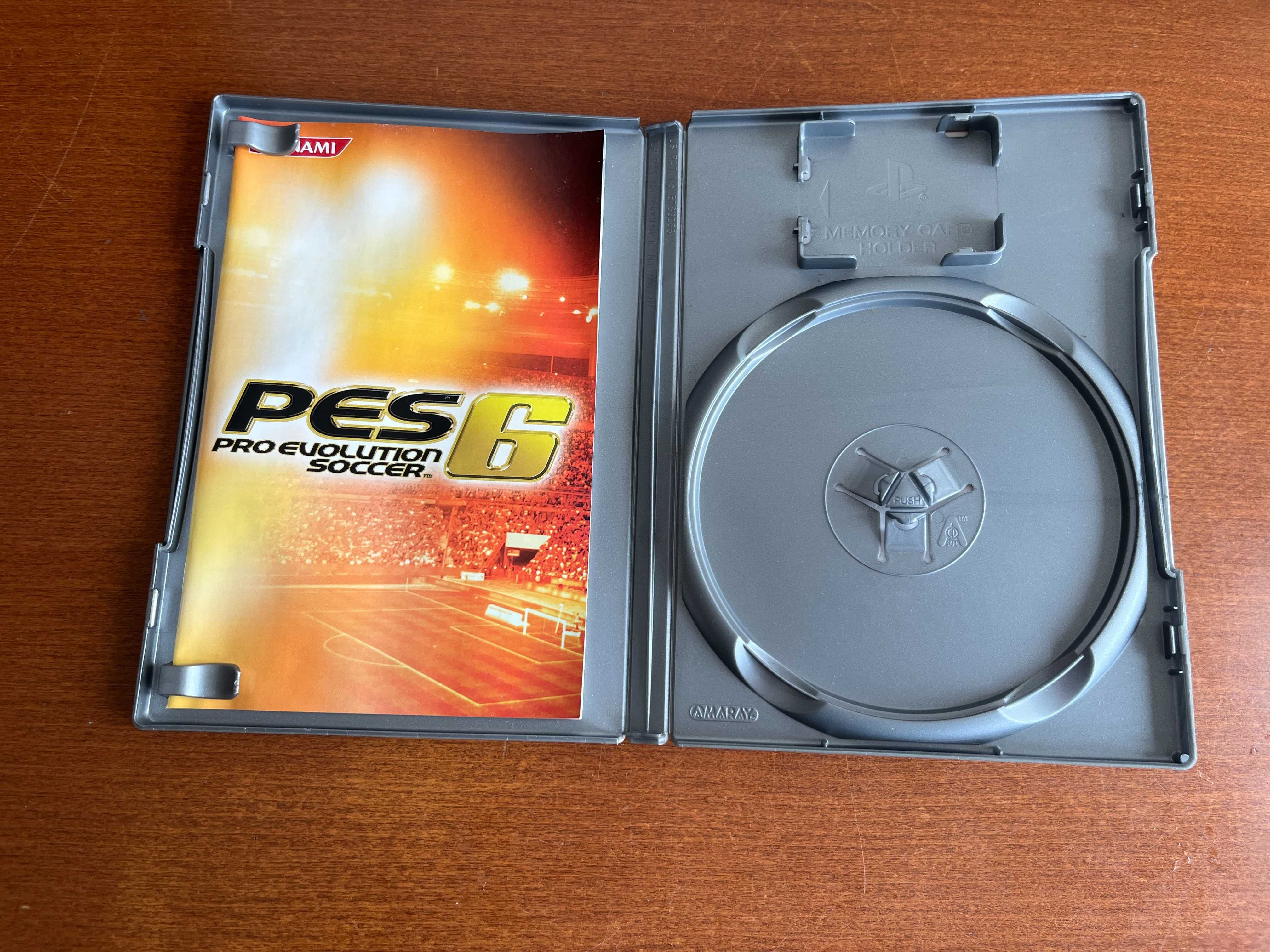 PS2 - Capa Original PES 6