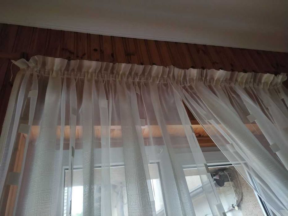 Firana ecru 170 cm x 160 cm