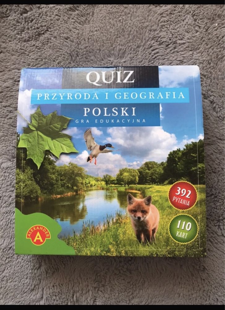 Gra quiz Przyroda i geogragia