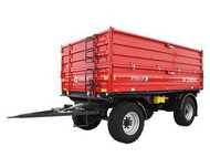 Przyczepa metal-fach 12 ton T 711/3 dwu osiowa wywrotka  promocja