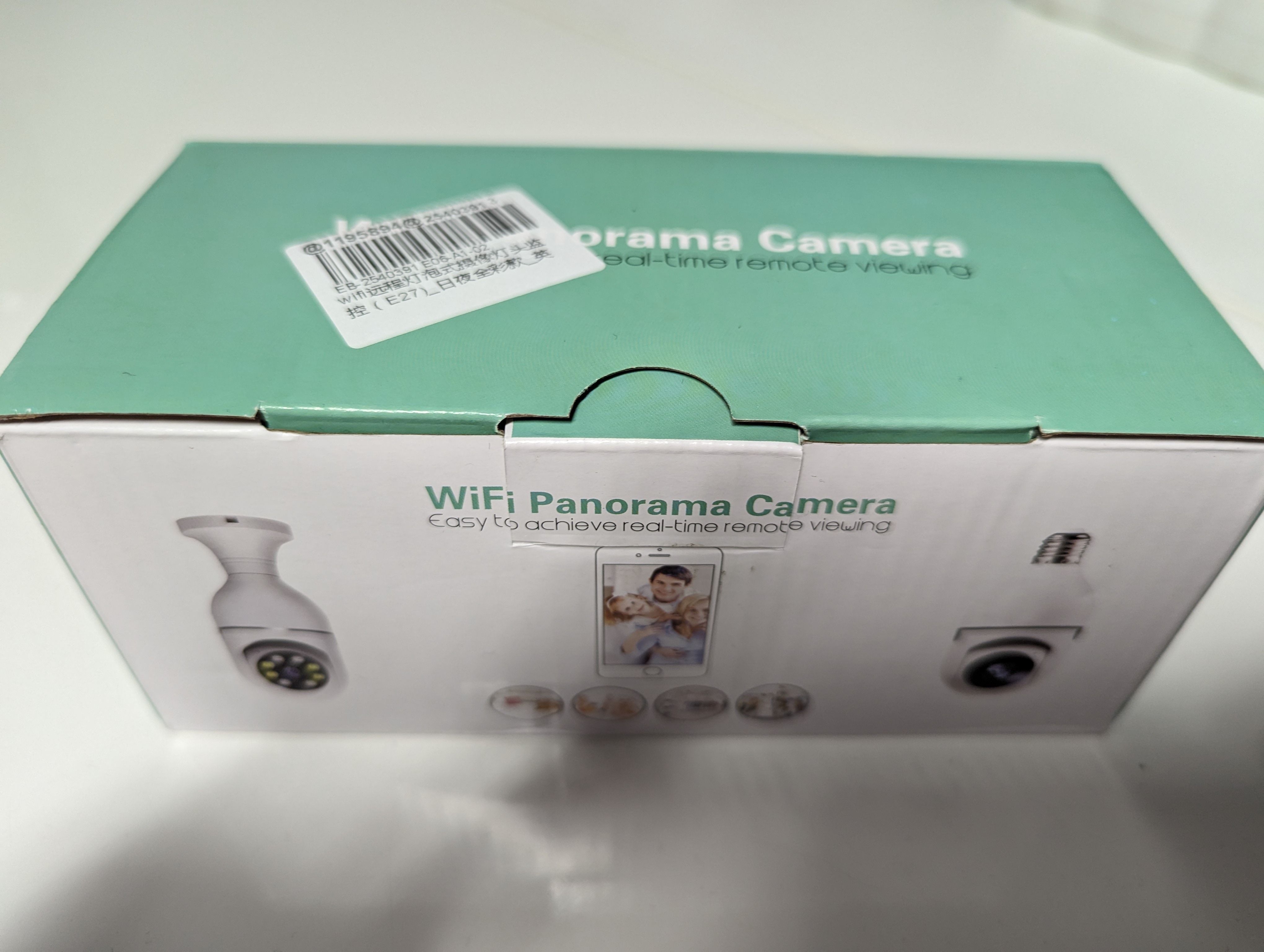 Kamera WiFi 360 bezprzewodowa w postaci żarówki