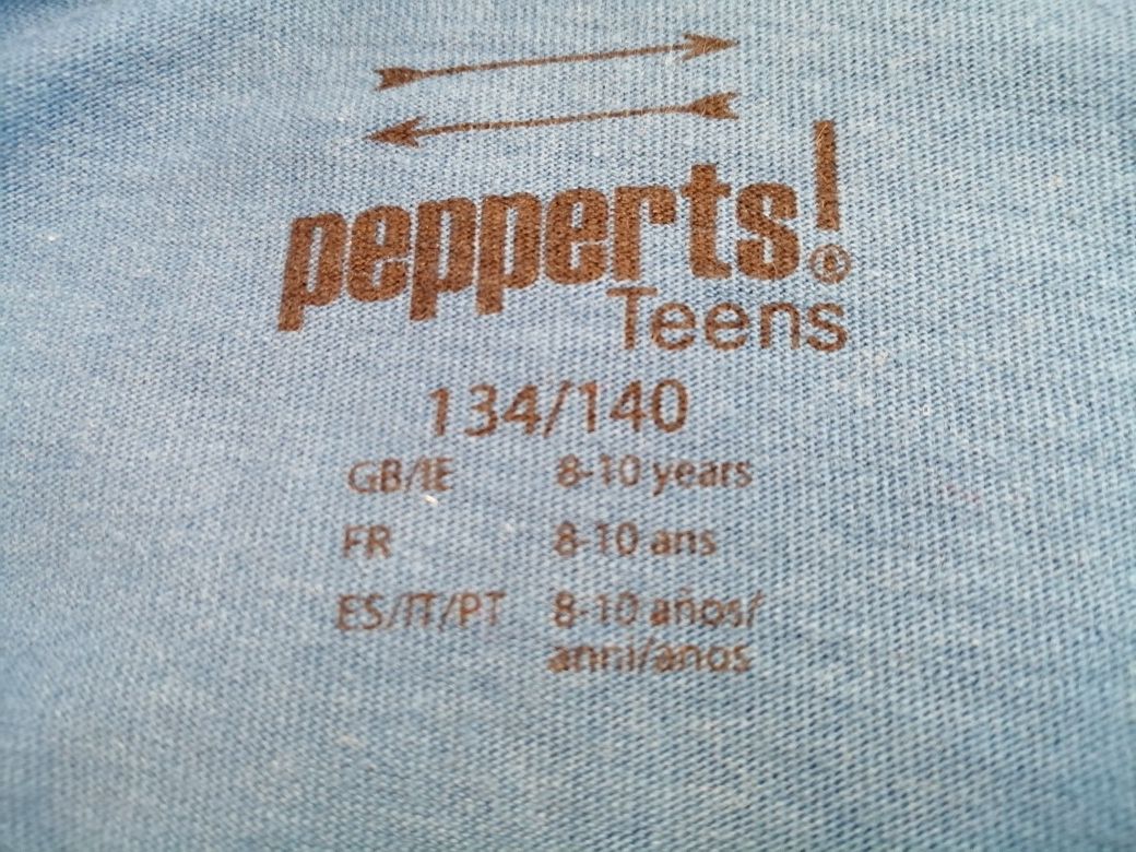 Camisola azul peppers 8-10 anos