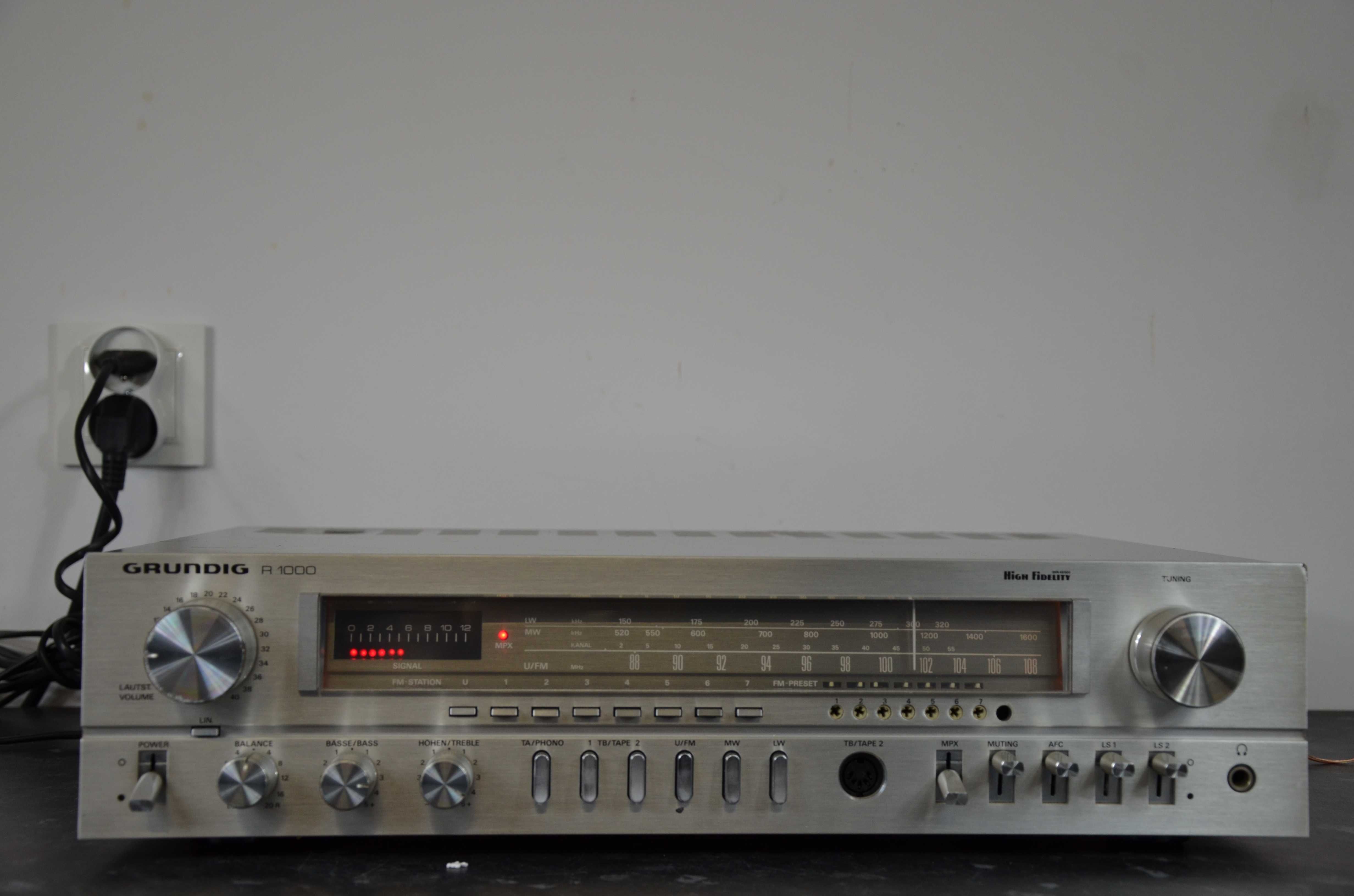 Amplituner Kultowy GRUNDIG R-1000 SUPER STEREO okazja