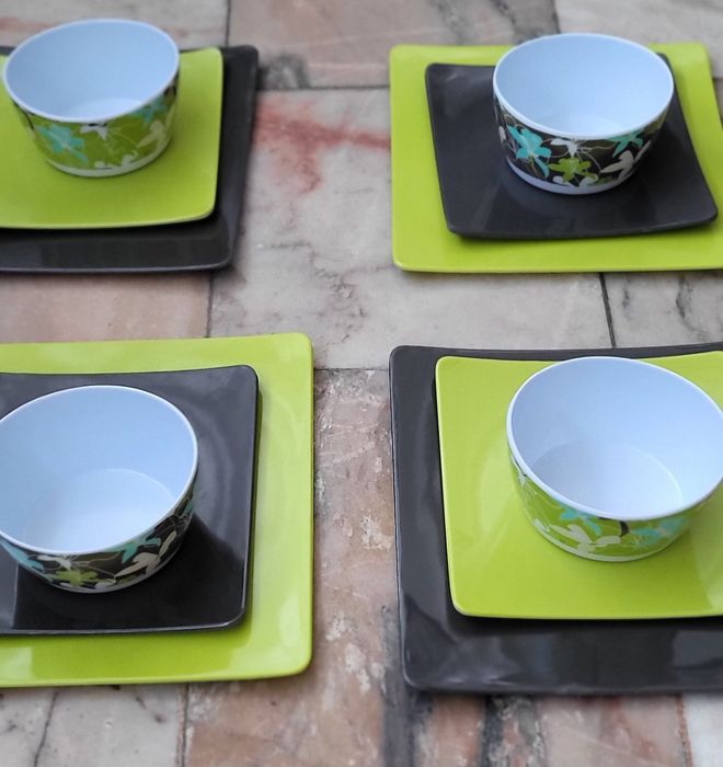 Conjunto de 12 peças