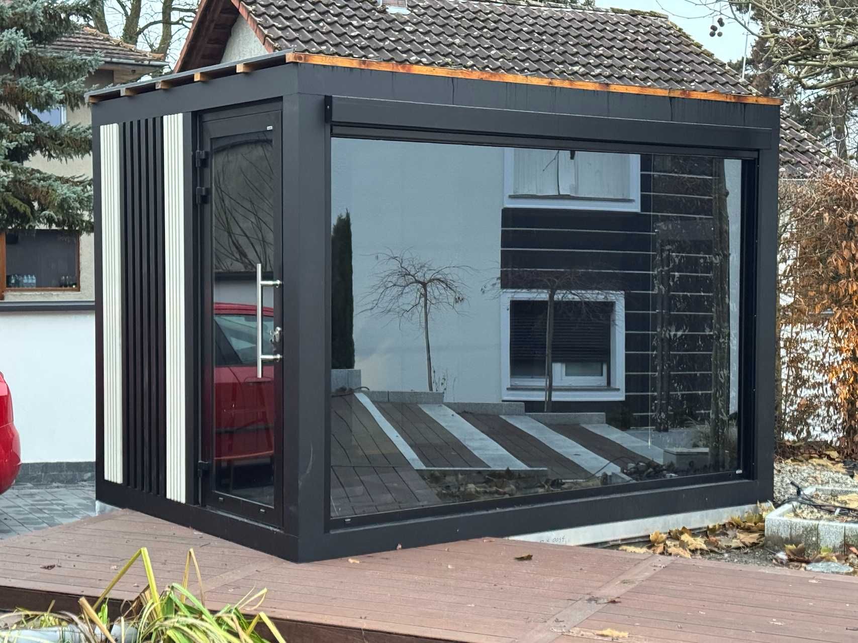 Zadaszenie tarasu Pergola ogrodowa tarasowa Alu Indywidualne projekty