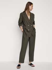 Штани брюки лляні жіночі Massimo Dutti XS б/у мало