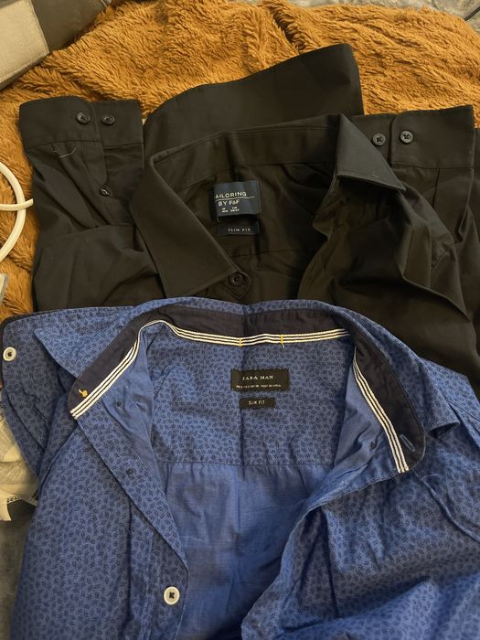 Koszule rozmiar s, dwie sztuki