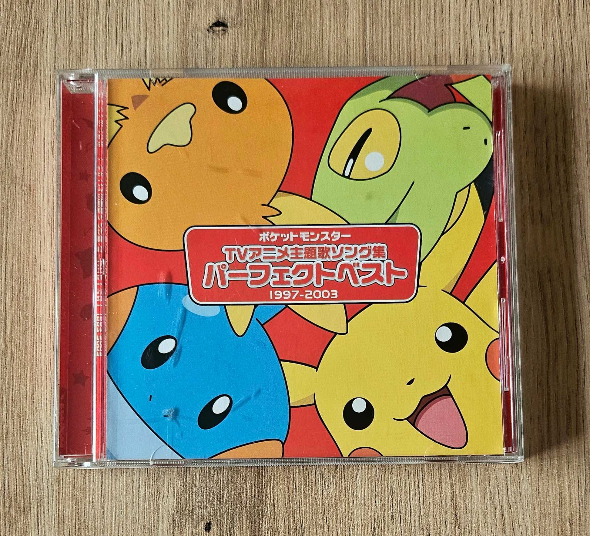 pokemon tv anime songs perfect best 1997 do 2003 cd pikachu j-pop jpop