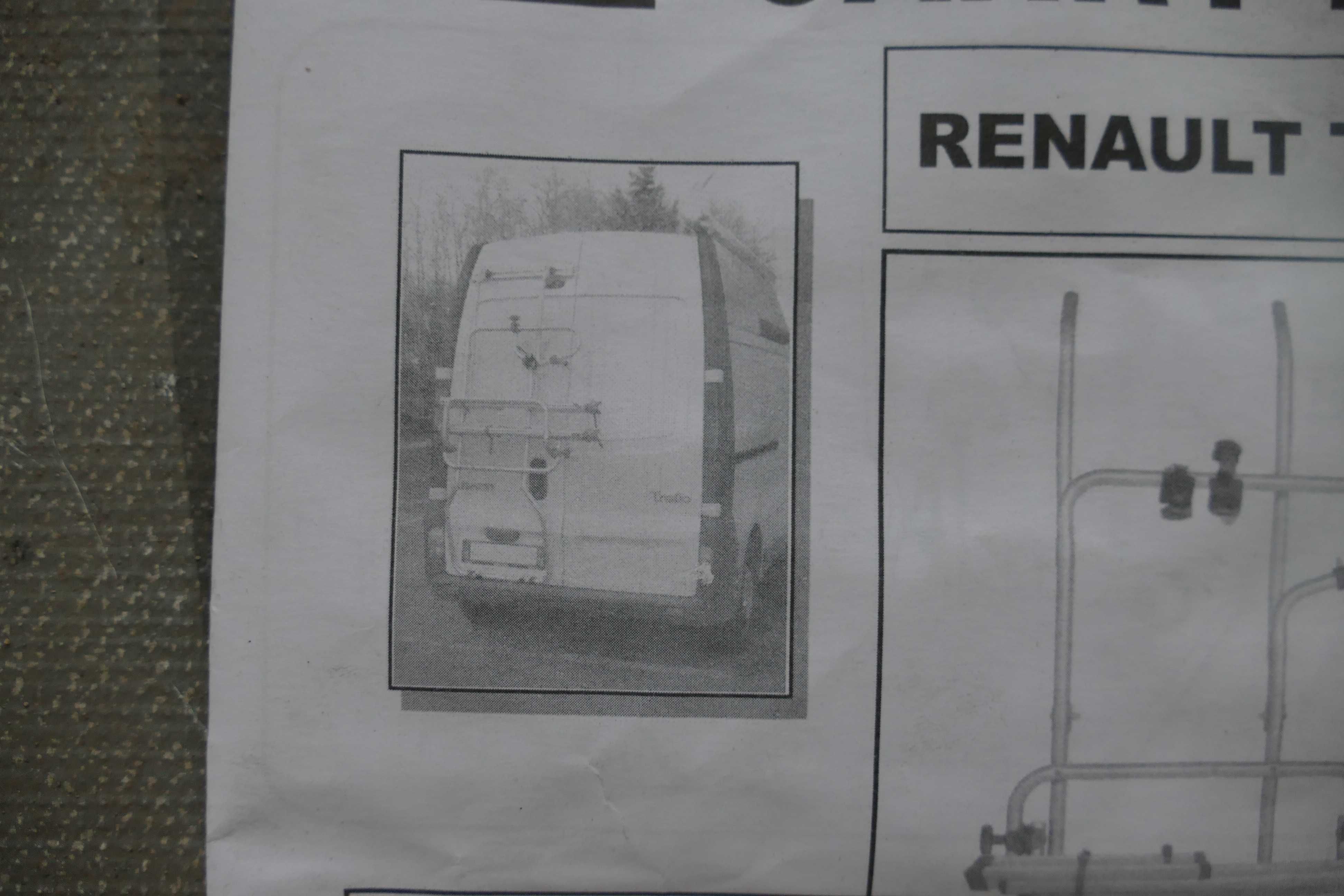 Bagażnik rowerowy Fiamma Renault Trafic D Ducato