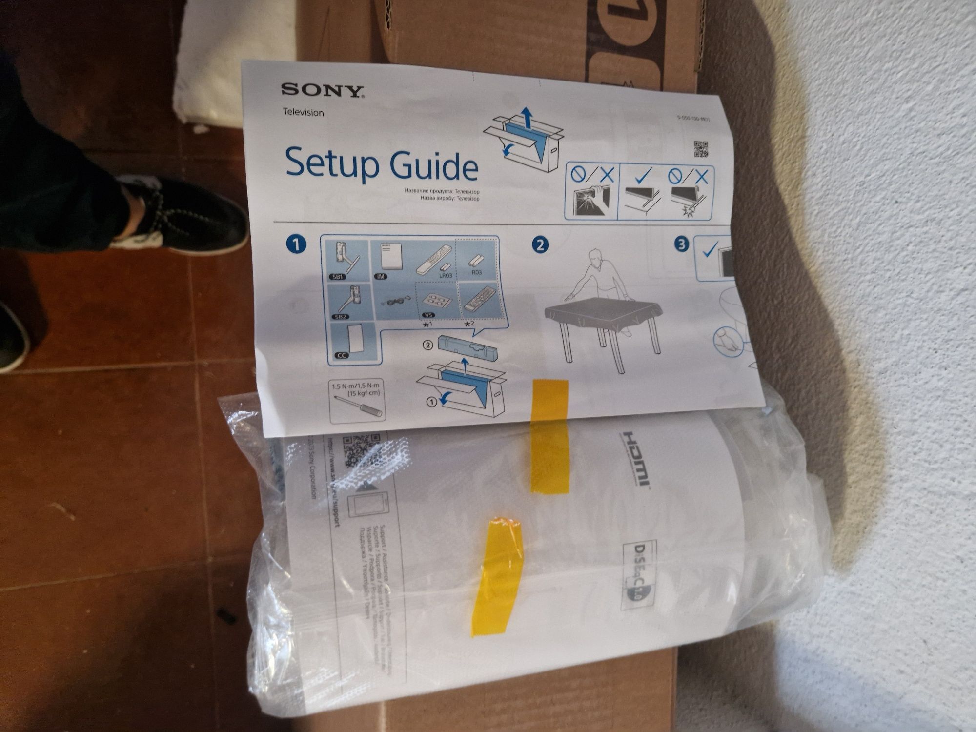Tv sem uso, 55 polegadas, na caixa e com garantia 3 anos
