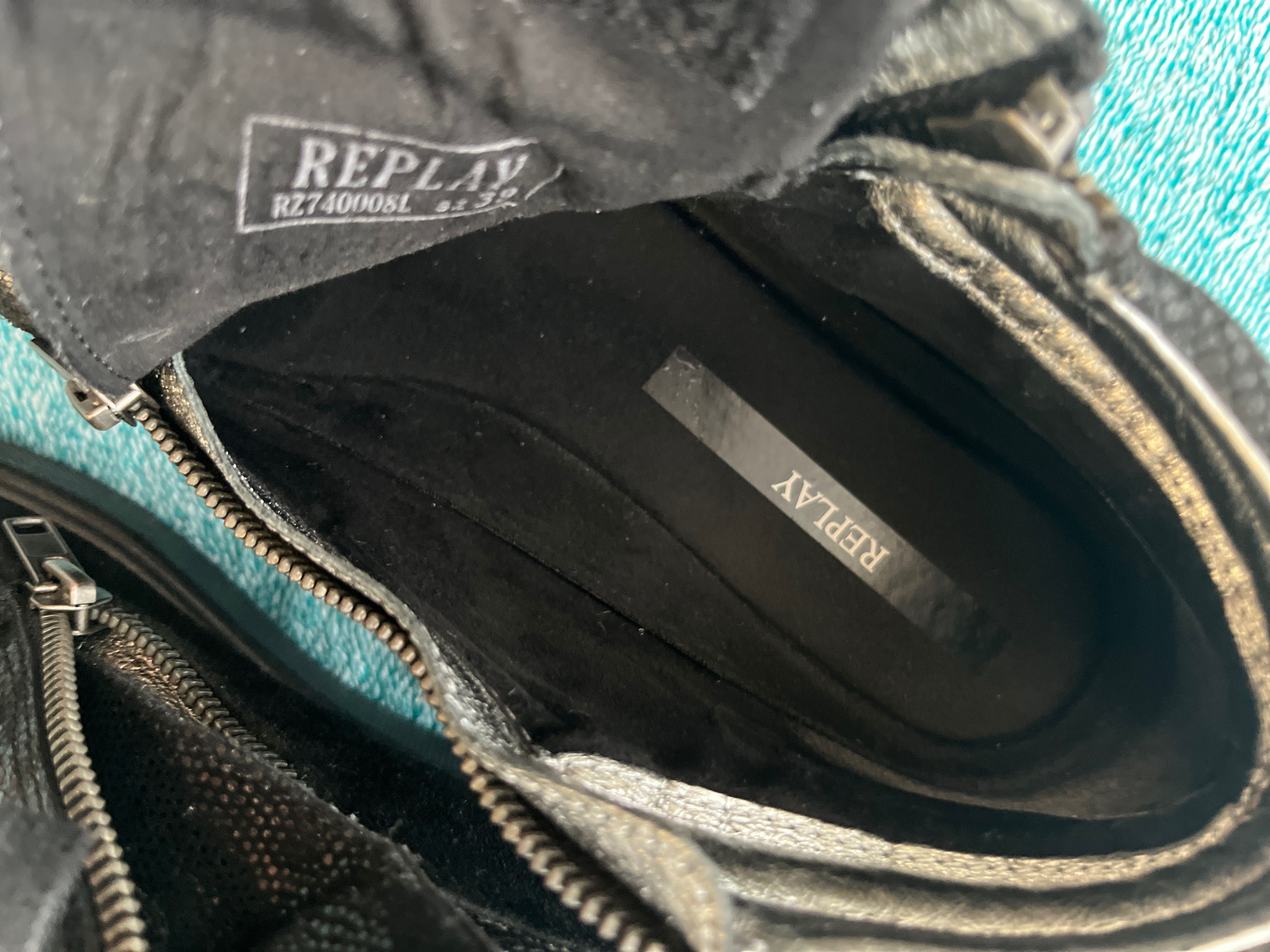 Replay sneakersy botki damskie 39