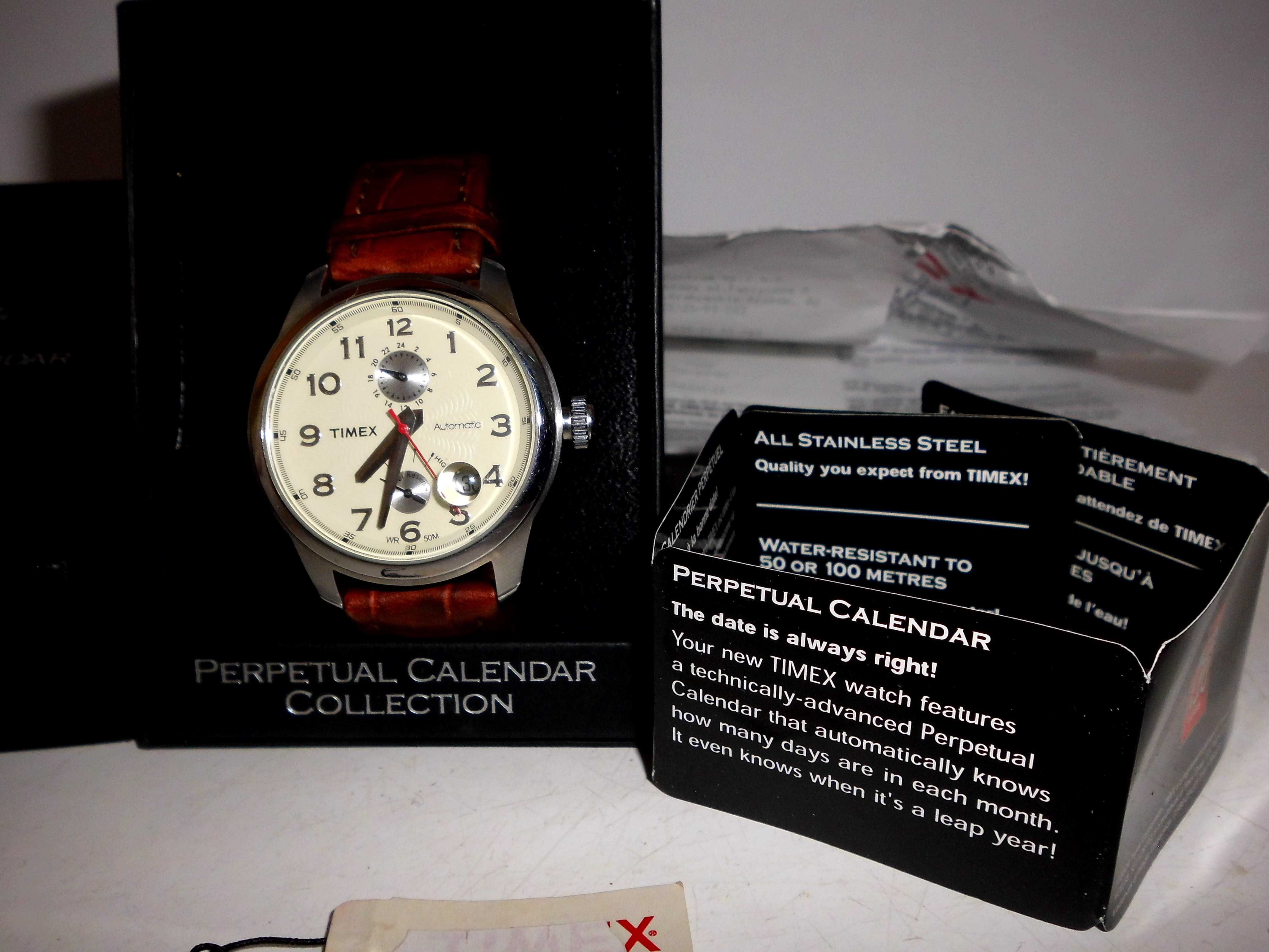 Zegarek Timex T2D941 Automatic z Datownikiem