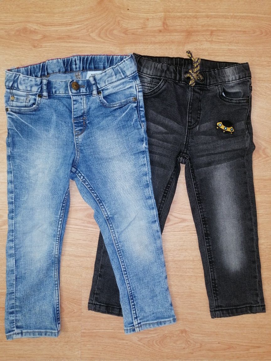 Набор: стильные джинсы джинси штаны штани брюки брючки джинсовые H&M