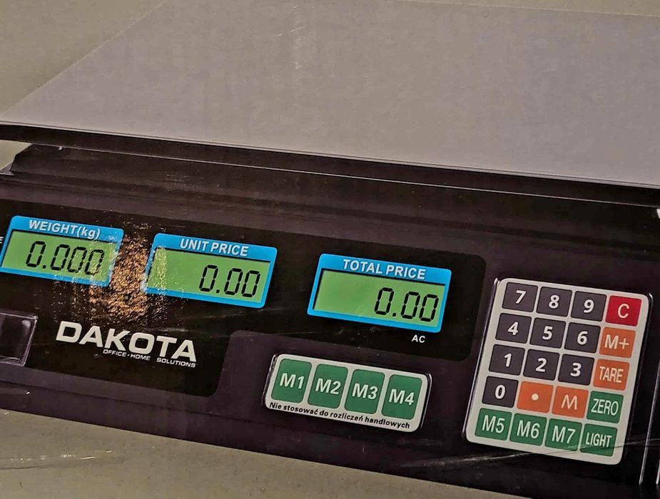 Waga elektroniczna sklepowa domowa max 40 kg