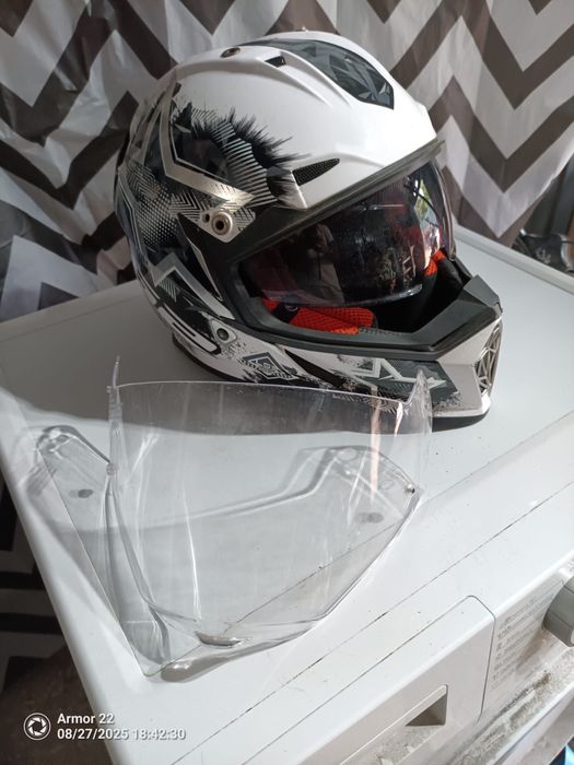 Capacete de mota