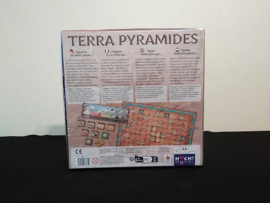 Terra Pyramides gra planszowa  M. Kiesling W. Kramer NOWA Azul Tikal