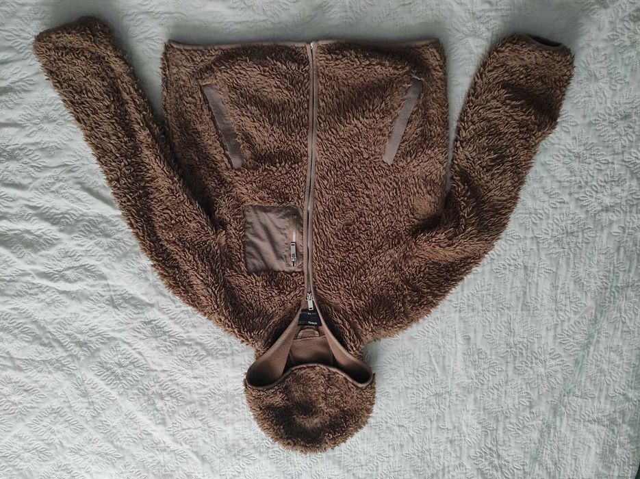 Kurtka jesienna brązowa miś XS