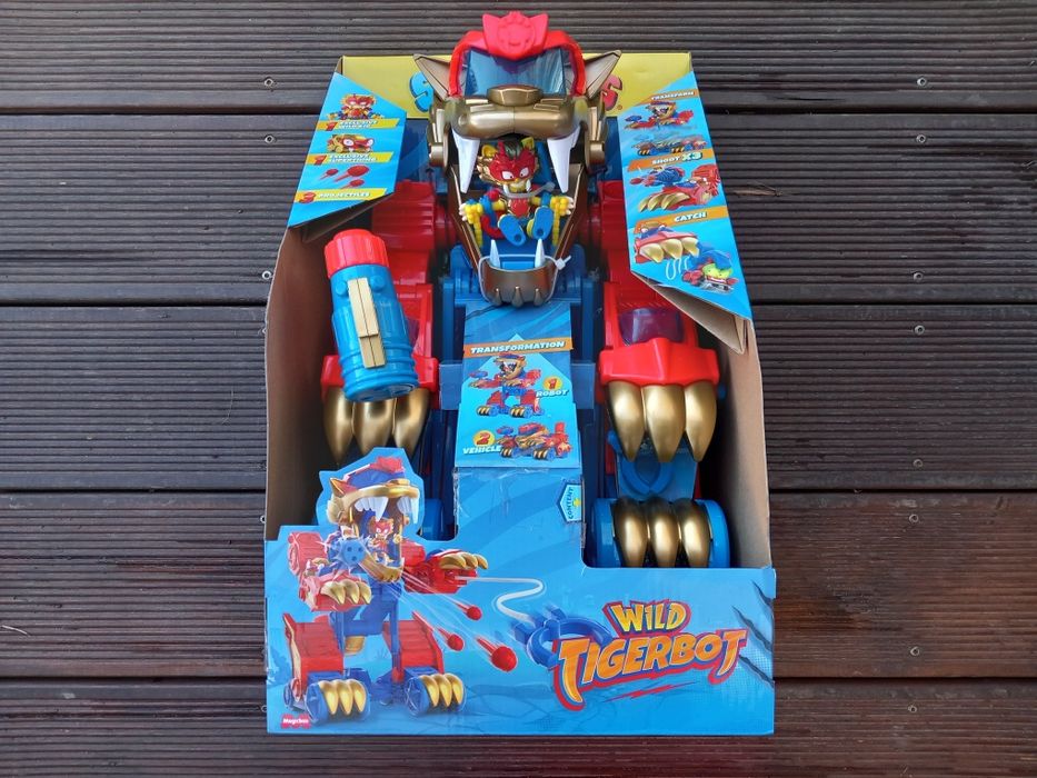 Duży Mech Robot Super Things Wild Tigerbot
