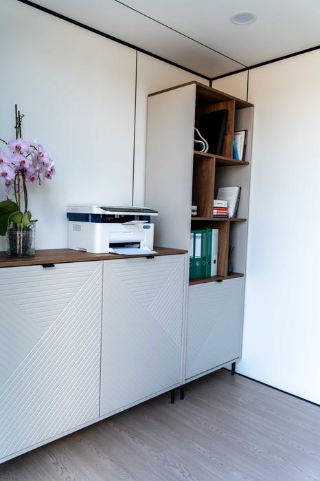 Mobilne biuro na kółkach, domek modułowy,kontenerowy, home office