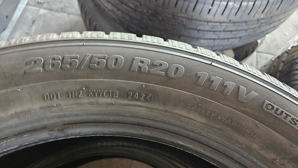 Opony zimowe Kumho Wintercraft 265/50/20 Jak nowe ! 2025