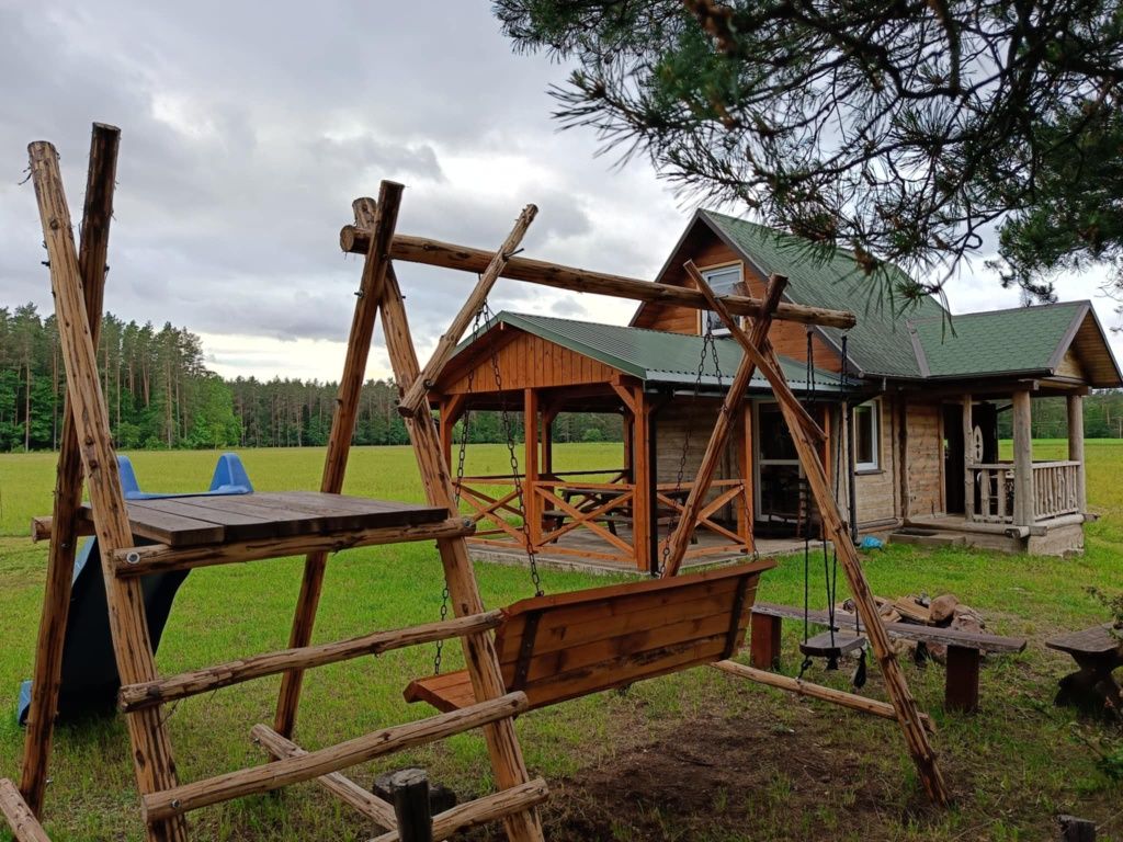 KAJAKI.Domek nad rzeką Czarna Hańcza.KAJAKI.
