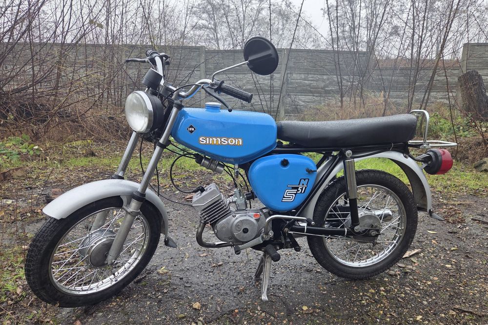 Simson s51n z 1983 roku, kkrzynia 4b. Wysyłka, faktura.