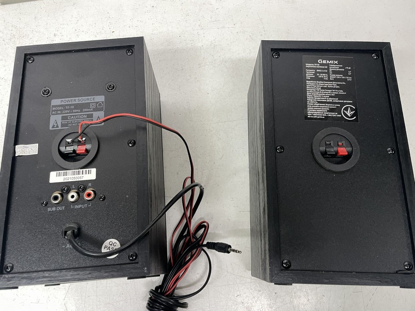 Акустическая система Gemix TF-10 Дерево 10Вт