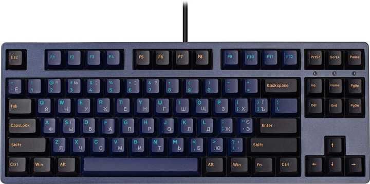 Клавіатура AKKO 3087DS Horizon CS Orange V2 (6925758607735) Black/Blue