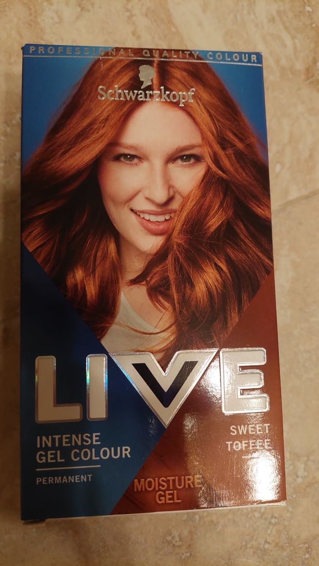 Schwarzkopf Live sweet toffe 7.57 farba do włosów