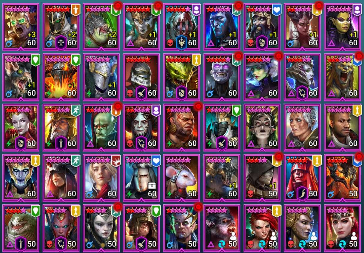 RAID: Shadow Legends 8.7 м сили 100 LvL, топові герої (Недорого)