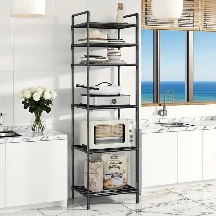 Стелаж 41 x 33 x 164 см полиця етажерка Стеллаж полка этажерка тележка