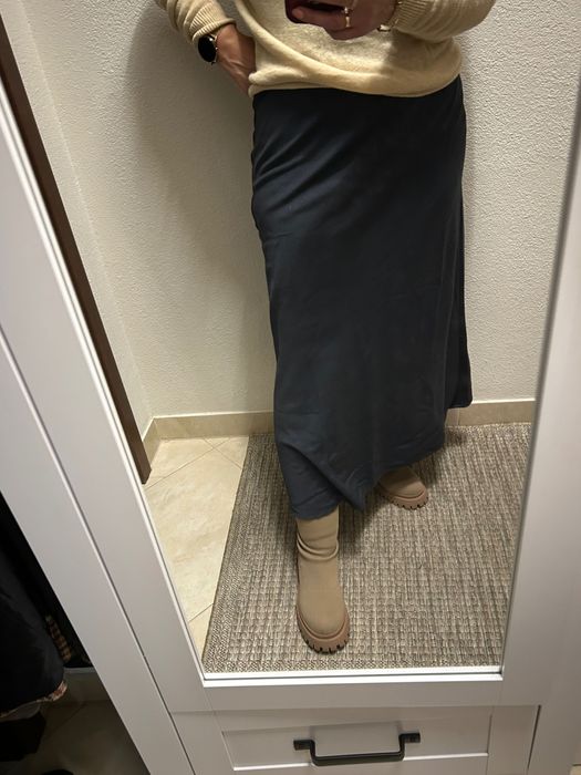 Reserved spódnica Grafitowa XL nowa.